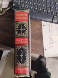 Nicholas Nickleby Vol. IX The Works of Charles Dickens Cleartype Edition 1936 - Picture 1 of 24