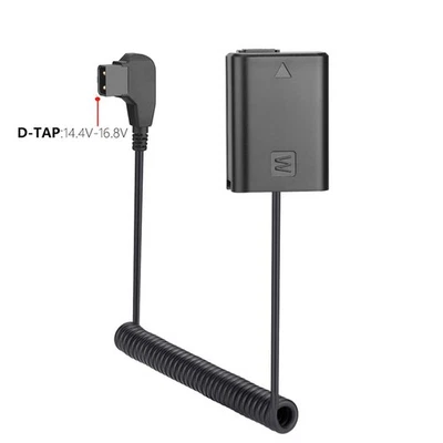Batería ficticia NP-FW50 a D-tap para Sony A7000 A6500 A6400 A6300 A6100 A6000 - Imagen 1 de 4