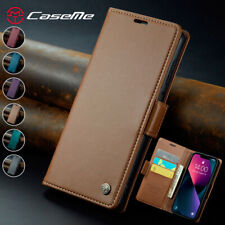 Magnetic Flip Leather Wallet Case for iPhone 15 Pro Max 14 13 12 11 XR XS SE 7 8