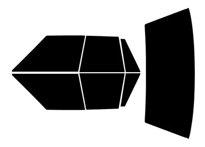 福特 Crown Victoria 1983 - 1991 预切纳米陶瓷汽车膜套件车窗色调 — 第 1/4 张图片