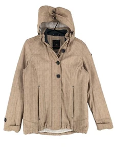 ICEPEAK Raincoat Jacket Coat Women Hooded Size 38 - M - Picture 1 of 9
