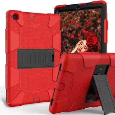 Heavy Duty Shockproof Case Cover w/ Stand for Galaxy Tab A 8.0 2019 T290 T295 - Image 1 of 4