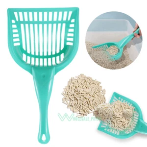 Durable Cat Litter Scoop Plastic Pet Sand Waste Scooper Shovel Cleaning Tool - Picture 1 of 13