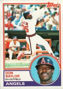 1983 Topps Baseball #105 - Don Baylor - California Angels 83-1405 - Picture 1 of 2