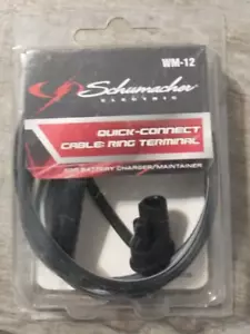 Schumacher Electric WM-12 Quick-Connect Cable Ring Terminal - Picture 1 of 2
