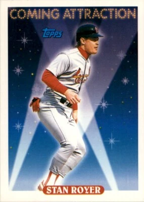 1993 Topps MLB Stan Royer #820 - Image 1 of 2