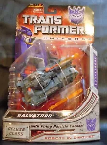 TRANSFORMERS UNIVERSE ROBOTS IN DISGUISE GALVATRON DELUXE DECEPTICON TANK MOSC - Picture 1 of 2