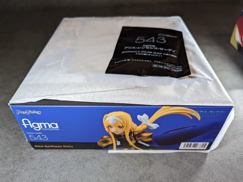Figma 543 Alice Synthesis Thirty Sword Art Online US Seller with BONUS Cover