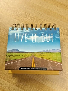 LIVE IT OUT - 365 Days Inspiration DaySpring - Day at a time motivation - Picture 1 of 7