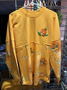 Disney Parks Flower Garden Festival Orange Bird Spirit Jersey L Large 2022 NWT - Picture 1 of 5