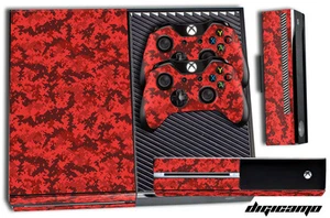 Skin for XBOX ONE 1 Console 2 Controller Graphics Sticker Wraps Decal DIGICAMO R - Picture 1 of 1
