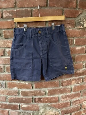 Винтажные шорты с молнией размер 28 холщовые темно-синие пляжные для серфинга - Изображение 1 из 4