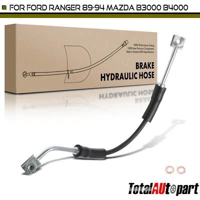 Тормозной гидравлический шланг для Ford Ranger 89-94 Mazda B2300 B4000 передний со стороны водителя - Изображение 1 из 4