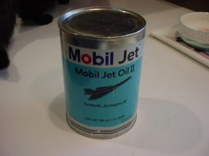 Mobil Jet Oil II 2 Synthetic Jet Engine Oil 1 US Quart 946ml Exp 2034 FREE SHIP - Picture 1 of 5