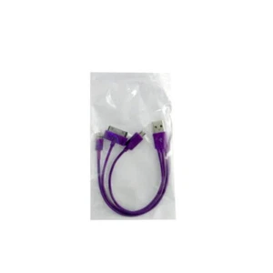 Cavo 3 in 1 per iPad micro USB per Iphone collegamento telefono cellulare power - Picture 1 of 6