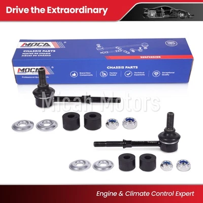 Pair (2) Front Sway Bar End Stabilizer Links Fit Toyota Sequoia Tundra 3.4L 4.0L Foto 1 de 4