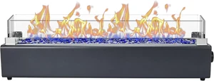 28 Zoll Tischplatte Propan Feuerstelle, 40.000 BTU Tischfeuerstelle für Terrasse, Outdoor - Bild 1 von 12