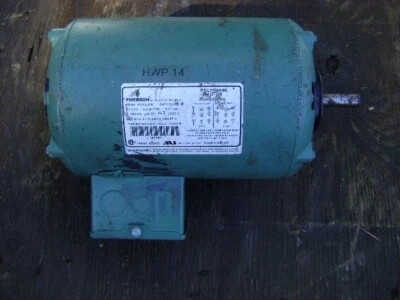 EMERSON P55FL-234  POLYPHASE MOTOR,  1/2HP,  1725RPM,  230/460V,  60HZ   3 Phase - Image 1 of 4