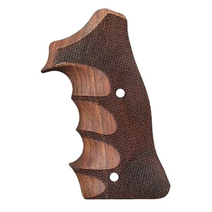 S&W 44 N Frame Roundbutt Walnut Wood Grips - Picture 1 of 1