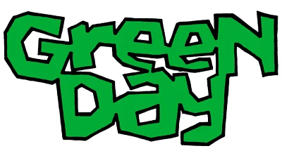 Green day sticker logo album weatherproof bumper vinyl decal