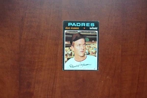 1971 Topps # 548....Don Mason...SD Padres....( 968 ) - Picture 1 of 2