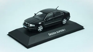 1:43 Skoda Superb I 1 black 2001 De Agostini (not Abrex, IXO) - Picture 1 of 3