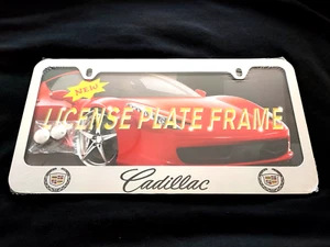 Cadillac Logo License Plate Frame Stainless Steel with Laser Engraved Car Auto - Picture 1 of 5