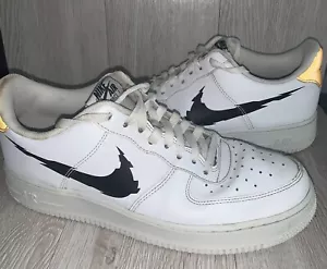 Nike Air Force 1 Scarpe da Ginnastica 07 Low Glitch Bianco DV6483 100 Taglia 9 - Foto 1 di 14