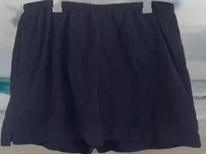 LL Bean Swim Trunks Swim Shorts Navy Blue Fully Lined Nylon Mens Size XL - Picture 1 of 6