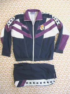 Survetement Real Madrid 1997 Kelme veste + Pantalon 1997 Vintage Tracksuit - M - Foto 1 di 12