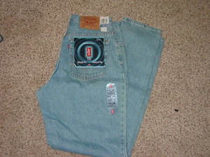 Jeans Levi 550 Vintage Calce Relajado Largo 15554833 Pierna! Talla 14" de largo! ¡NUEVO CON ETIQUETAS! - Imagen 1 de 7