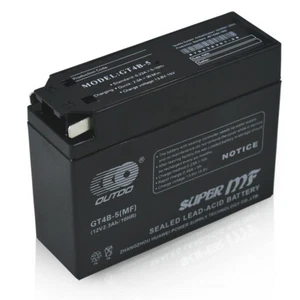 Battery GT4B-5 YT4B-BS for Yamaha SR400 Vino YJ50R TTR50E TTR90E Suzuki DR-Z70 - Picture 1 of 9