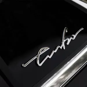 Car Emblem Turbo Silver Fender Tailgate Metal Tuning Auto Sticker Decal Badge - Picture 1 of 3