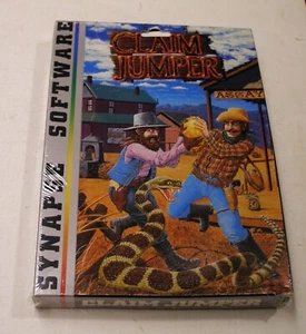 Claim Jumper by Synapse for Atari 800/XL/XE - NEW  SEALED - Picture 1 of 2