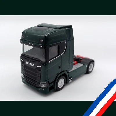 HERPA - tracteur SCANIA CS HD V8 vert - 307468-004 - HO - Photo 1/4