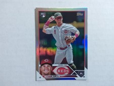 2023 Topps Update Matt McLain RC Rainbow Foil