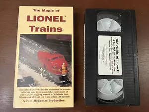 The Magic Of Lionel Trains VHS 1993 TM Books Video Model Railroading - Picture 1 of 4