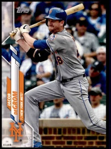Jacob deGrom 2020 Topps Short Print Variations 5x7 #332 47/49 Mets - Picture 1 of 2