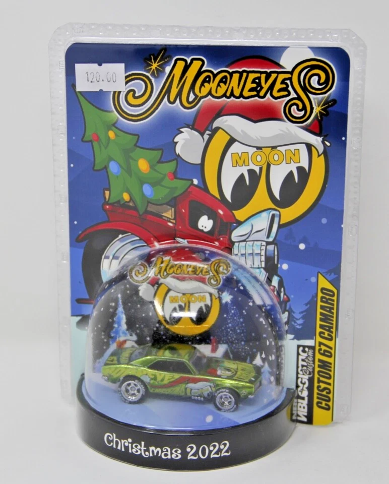 Hot Wheels Boxman Designs 67 Camaro Low Prod Run 5 Of 10 Signed Mooneyes Xmas - Image 1 of 4