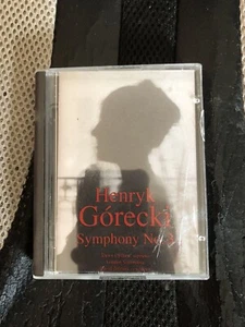 UNUSED RARE HENRYK GORECKI SYMPHONY NO 3 CLASSICAL MINIDISC 1992 CASE & BOOKLET - Picture 1 of 5