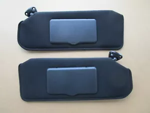 93/02 Pontiac Firebird sun visor set BLACK with mirror NEW! 94 95 96 97 98 99 01 - Picture 1 of 8