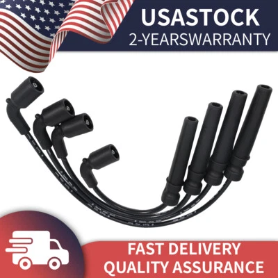 Cable de bujía de actualización para Chevrolet Aveo Aveo5 Pontiac Daewoo L4 1.6 2004-2008 Foto 1 de 4