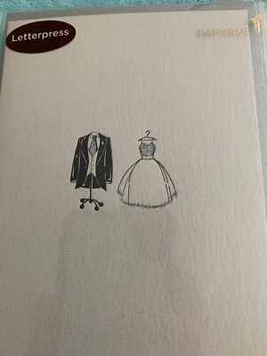 Papyrus Wedding Card
