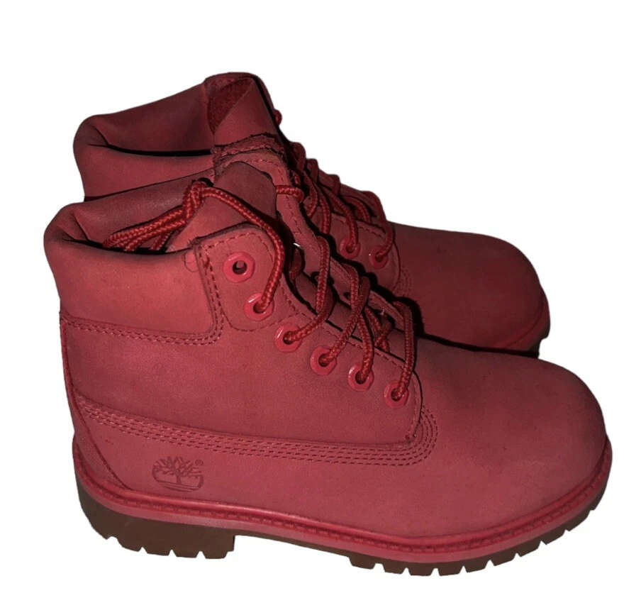 Usado - Timberland Junior Botas Impermeables Altas Niñas (Talla 13M) Foto 1 de 4