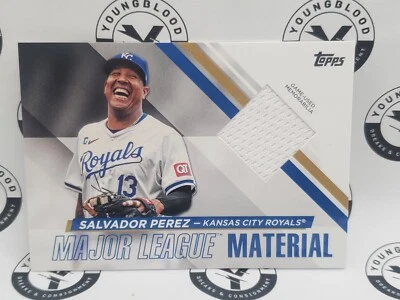 2024 Topps Update Salvador Perez Major League Material Relic /199 #MLMU-SP - Image 1 of 2