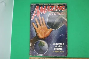 Vintage Pulp - 1951 February Amazing Stories Magazines - Picture 1 of 7
