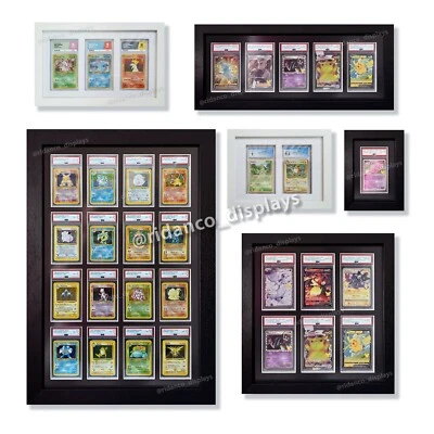 Ridanco PSA Card Display Frames, UV Protective, Made in UK, Graded Slab Wall CGC - Image 1 of 4