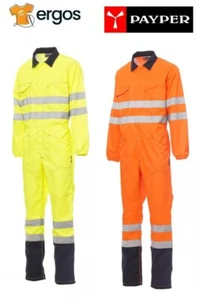 PAYPER Tuta SHIP ad Alta Visibilità Tutone Pettorina Catarifrangente da Lavoro - Picture 1 of 4