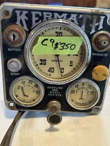 Vintage Kermath Instrument Cluster - Picture 1 of 3