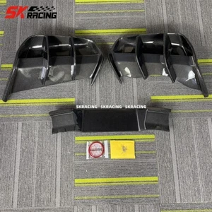 For BMW i8 2014-2020 Real Carbon Fiber Rear Bumper Diffuser Lip Spoiler Bodykits - Picture 1 of 24